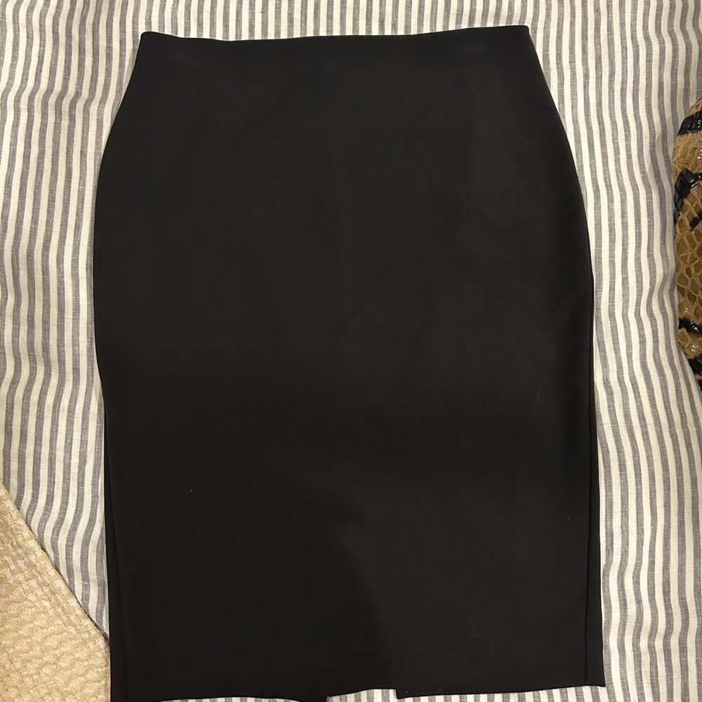 Express Classic Black Pencil Skirt
